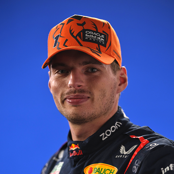 Gorra de piloto León Naranja 2023 Max Verstappen image