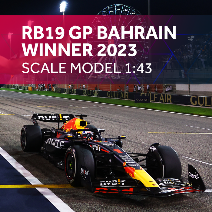 1:43 RB19 GP Bahrain 2023 - Imagen del ganador