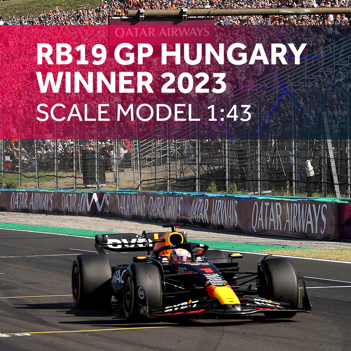 1:43 RB19 GP Hungría 2023 - Imagen ganadora