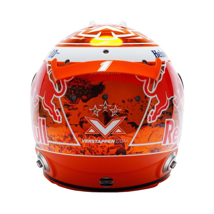 Casco Orange Tribute 1:4 - Max Verstappen image