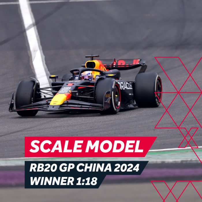 1:18 RB20 GP China 2024 - Imagen ganadora